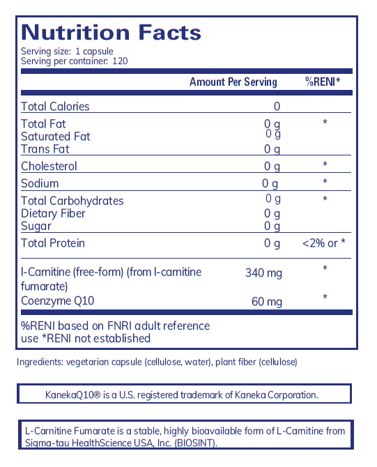 CoQ10 I-Carnitine Fumarate