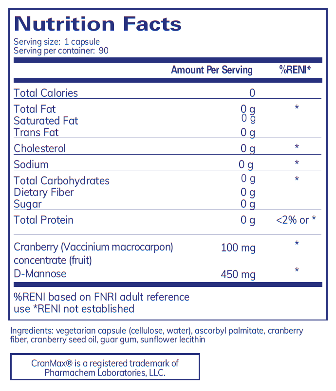 Cranberry/ D-Mannose
