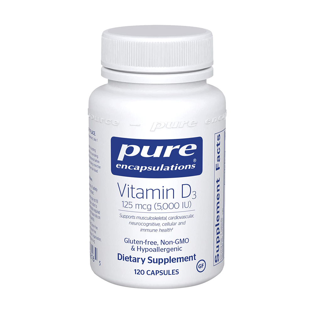 Vitamin D3 125 mcg (5,000 IU)